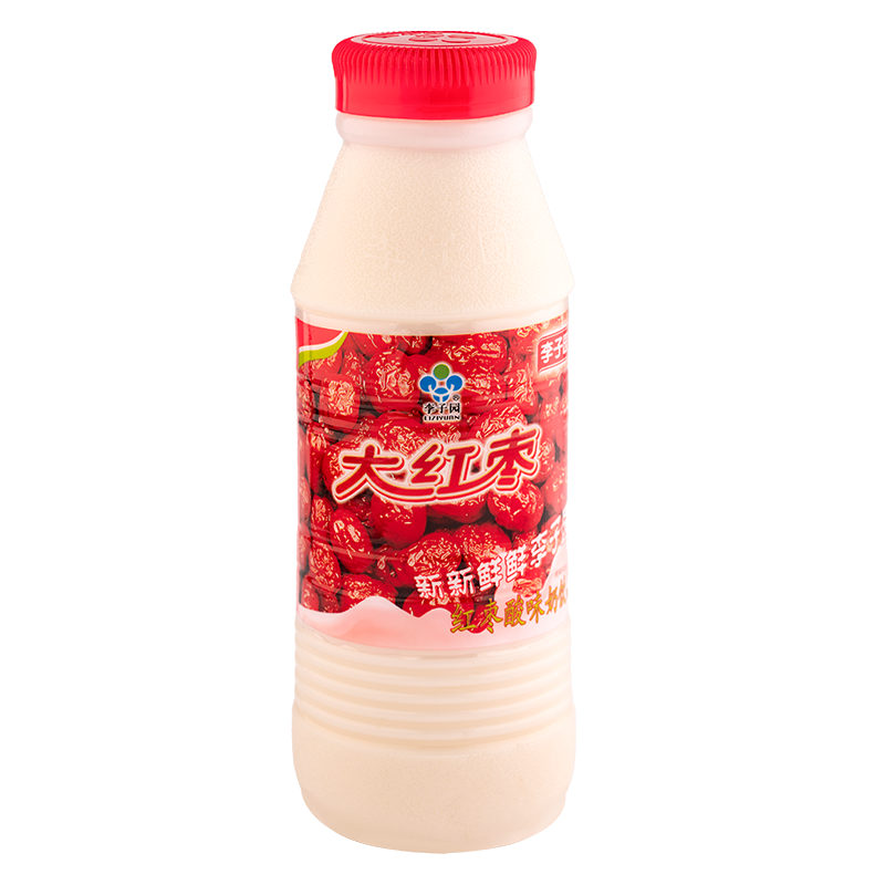 紅棗酸味奶飲品，單瓶凈含量450克